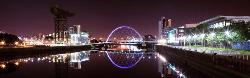Glasgow Lovely Apartment D&N المظهر الخارجي الصورة